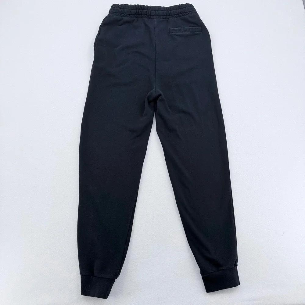 Jordan Jumpman Joggers Mens Size S Black Graphic Fleece Pants CZ1665-010 Exc
